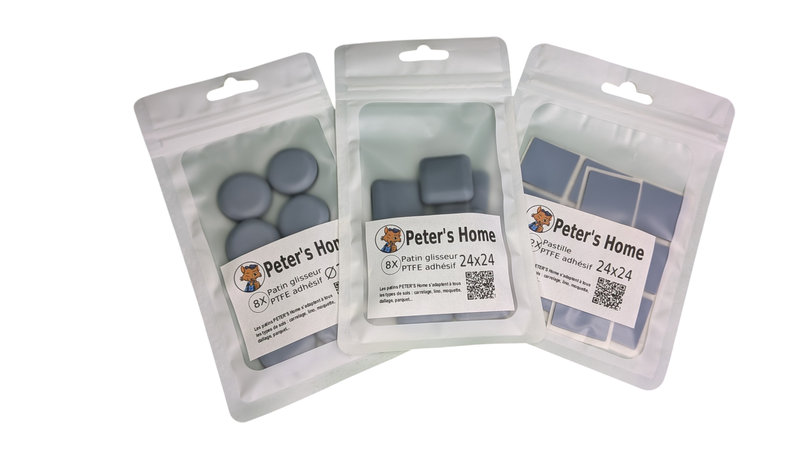Sachets refermables Peter's Home